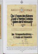 Photo 6 : DAS KRIEGSVERDIENSTKREUZ 2. KLASSE MIT SCHWERTERN.
