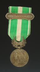 MÉDAILLE COMMÉMORATIVE DU MAROC, juillet 1909, Troisième République. 21538