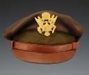 CASQUETTE DE SERVICE D'OFFICIER DE L'ARMÉE DE L'AIR AMÉRICAINE « CRUSHER VISOR CAP », Seconde Guerre Mondiale. 32316-2