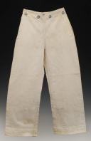 CULOTTE DE PONT DES JEUNESSES HITLÉRIENNES MARINE DES « ÉCOLES ADOLF HITLER », HJ Adolf Hitler Schule Drillichhose für Schüler. Seconde Guerre Mondiale. 33346R