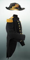 Photo 4 : UNIFORME DE PETITE TENUE DU CONTRE-AMIRAL FOURNIER, TROISIÈME RÉPUBLIQUE.