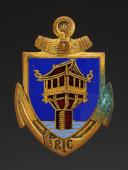 INSIGNE DU 9ème RÉGIMENT D'INFANTERIE COLONIALE, Guerre d'Indochine. 32097MR