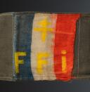 BRASSARD OF A MEMBER OF THE FRENCH FORCES OF THE INTERIOR, World War II. 31317R