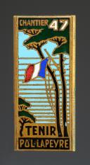 INSIGNIA GROUP 47 POL LAPEYRE YOUTH CAMP, Second World War. 31949-3