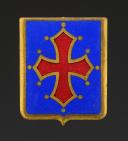 INSIGNE DU COMMISSARIAT RÉGIONAL DU LANGUEDOC DES CHANTIERS DE JEUNESSE, Seconde Guerre Mondiale. 31803