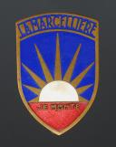LA MARCELLIÈRE CAMP BADGE "je monte" from the Youth Training Camps, Second World War. 31982-6