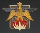 INSIGNE DE LA COMPAGNIE D'ALERTE DE LA DÉFENSE PASSIVE, vers 1942, Seconde Guerre Mondiale. 31432R