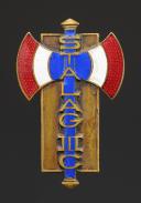 INSIGNE D'UN PRISONNIER DE GUERRE AU STALAG IIIC, Seconde Guerre Mondiale. 31422-2R