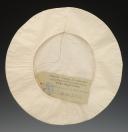 COUVRE BÉRET DES TROUPES ALPINES SPÉCIMEN-TYPE DE 1957, Quatrième République. 33936R