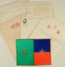 Photo 3 : ENSEMBLE DE DOCUMENTS DU CONTRE-AMIRAL FOURNIER.