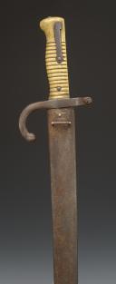 CHASSEPOT BAYONET SABER, Model 1866, Third Republic. Inventory number: 28680R.