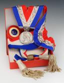 COLLIER DE MAIRE-ADJOINT, ÉCHARPE ET COCARDE DE FONCTION, Cinquième République. 31631R