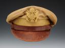 CASQUETTE DE SERVICE D'OFFICIER DE L'ARMÉE DE L'AIR AMÉRICAINE « CRUSHER VISOR CAP » DES THÉÂTRES D'OPÉRATIONS TROPICAUX, USAAF OFFICERS TROPICAL "CRUSHER" VISOR CAP, Seconde Guerre Mondiale. 32316-4