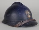 Photo 6 : 245	CASQUE ADRIAN DE LA GENDARMERIE, modèle 1915.