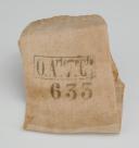 PETIT SAC D'UN OUVRIER D'ARTILLERIE, Première Guerre Mondiale. 21257-60
