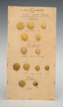 LOT OF BUTTONS FROM A MASTER TAILOR, Third Republic. 28344-1