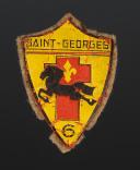 ÉCUSSON GROUPEMENT 24 POURQUOI PAS groupe 24 SAINT-GEORGES DES CHANTIERS DE JEUNESSE, Seconde Guerre Mondiale. 31677-13