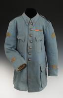 VAREUSE D'UN CAPITAINE D'INFANTERIE NON BREVETÉ DE L'ÉCOLE DE GUERRE, vers 1917-1918, Première Guerre Mondiale. 33954