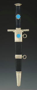 COUTEAU DE CADRE DE LA PROTECTION AÉRIENNE DU REICH, Reichsluftschutz-Messer, modèle 1938, Seconde Guerre Mondiale. 17391