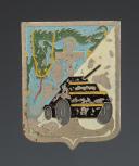 INSIGNIA OF THE INSPECTION AND COMMAND OF THE ARMORED CAVALRY IN INDOCHINA - LOCAL MANUFACTURE, Indochina War. 32016MR