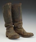 PAIR OF GERMAN ARMY OFFICER BOOTS, Wehrmacht Officer's Boot Pair, Second World War. 33013R