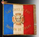 DRAPEAU DE LA SECTION DE L'ASSOCIATION DES CROIX DE FEU DE LA VILLE DE SEDAN, Troisième République. 27993