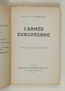 Photo 3 : Gl DE LARMINAT – " L’Armée Européenne "