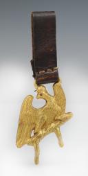 PRUSSIAN CHILD'S DRUM CARRIER EAGLE, following the 1854 model, Second Reich. 28352-1