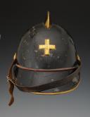 CASQUE DE SAPEURS-POMPIERS SUISSE, vers 1900. 24817