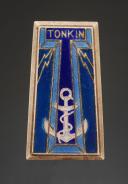 INSIGNE DE TRANSMISSION DU TONKIN, Guerre d'Indochine. 32090MR
