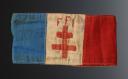 BRASSARD D'HUGUES GARNIER MEMBRE DES FORCES FRANÇAISES DE L'INTÉRIEUR DE BREST DANS LE FINISTÈRE, Seconde Guerre Mondiale. 31399R