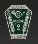 INSIGNE GROUPEMENT 43 groupe 2 Tenir SIDI BRAHIM DES CHANTIERS DE JEUNESSE, Seconde Guerre Mondiale. 31936