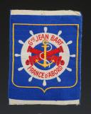 ÉCUSSON GROUPEMENT 5 LYAUTEY groupe 10 JEAN BART FRANCE D'ABORD CHANTIERS DE JEUNESSE, Seconde Guerre Mondiale. 31653-4