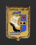 INSIGNE GROUPEMENT 32 JACQUES COEUR CHANTIER DE JEUNESSE, Seconde Guerre Mondiale. 31920-2