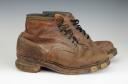 PAIR OF BOOTS FOR GERMAN ALPINE HUNTER SKIS, 1937 model, Skischuhe für Gebirgstruppen, Second World War. 33015R