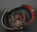 Photo 4 : CASQUE À POINTE D'OFFICIER DE DRAGON BADOIS, modèle novembre 1871.