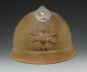 CASQUE ADRIAN DU CAPITAINE BIGOT DE L'ARTILLERIE, modèle 1926, Seconde Guerre Mondiale. 29636R