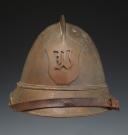 CASQUE DE SAPEURS-POMPIERS SUISSE, 1870-1920. 24831