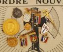 SET OF TEN INSIGNIAS OF PROPAGANDA AND SUPPORT TO THE FRENCH STATE, Second World War. 31417R