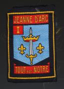 PATCH GROUP 5 LYAUTEY group 1 JOAN OF ARC ALL IS OUR YOUTH CAMPS, Second World War. 31653-5R