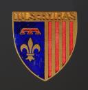 INSIGNIA OF THE REGIONAL SCHOOL FOR LEADERS OF PROVENCE OF THE YOUTH CAMPS, Second World War. 31805-1