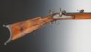 SINGLE-SHOT PERCUSSION PRECISION SHOOTING RIFLE BY V. SAUERBREY IN BASEL, circa 1840-1850. 27292R