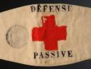 BRASSARD D'UN BRANCARDIER DE LA DÉFENSE PASSIVE DE NANTES, Seconde Guerre Mondiale. 31375-3R
