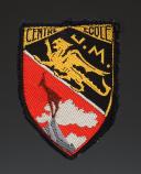 ÉCUSSON du CENTRE ÉCOLE DES CHANTIERS DE JEUNESSE ET MONTAGNE, Seconde Guerre Mondiale. 31738-2