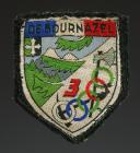 ÉCUSSON GROUPEMENT 3 DE BOURNAZEL DES CHANTIERS DE JEUNESSE, Seconde Guerre Mondiale. 31651-1