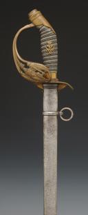 PRUSSIAN INFANTRY OFFICER'S SWORD, model 1889, Second Reich - World War I. Inventory number: 33535R.