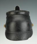Photo 4 : SHAKO DE JÄGER PRUSSIEN DU ' RHEINISCHES JÄGER BATL. N°8'.