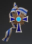 CROIX DES MÈRES ALLEMANDES CLASSE BRONZE, Ehrenkreuz der Deutschen Mutter, modèle décembre 1938, Troisième Reich. 31558-5R