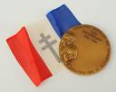 MÉDAILLE DE TABLE DE L'ASSOCIATION DES COMBATTANTS DE DIEN-BIEN-PHU, Cinquième République. 31633-2R