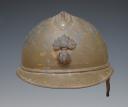 CASQUE ADRIAN D'INFANTERIE, modèle 1915 modifié et reconditionné dans les années 1930, Troisième République. 29632R